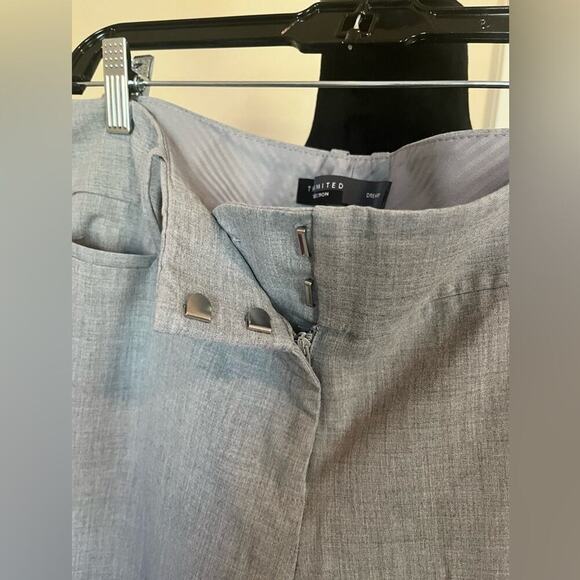 EUC The Limited Gray Drew Fit Pants size 12S - Picture 5 of 9